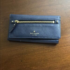 Kate Spade Navy Blue Wallet